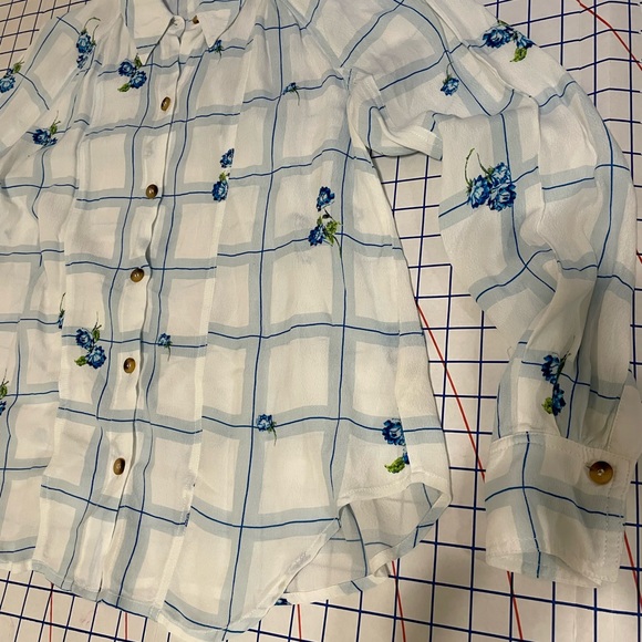 Fun Free People Spring blouse - Picture 6 of 9